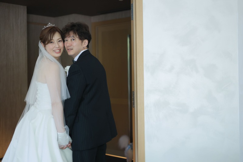 振り向きショット