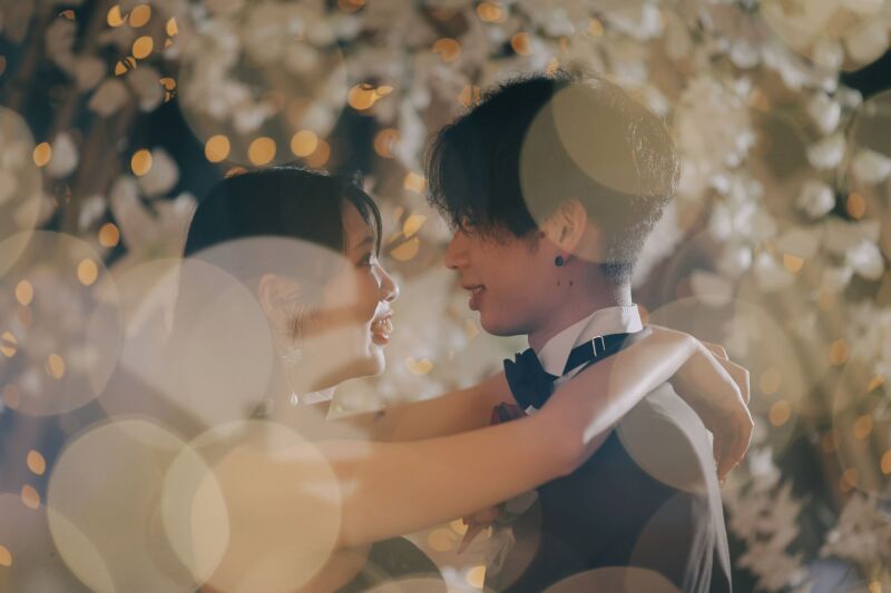 夜のイルミネーション撮影