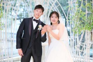 家族と一緒にセレモニーフォト