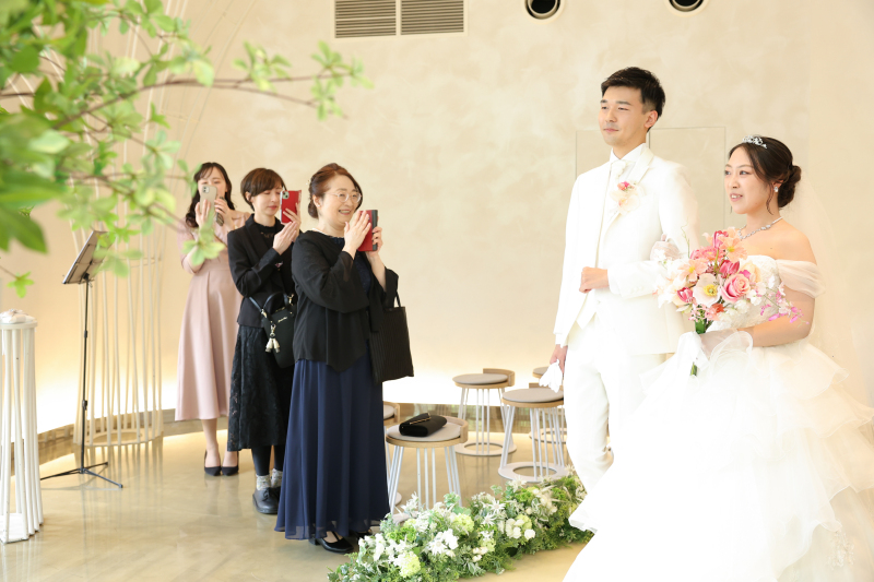 家族と過ごすおひろめフォトウェディング