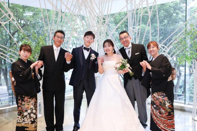 大切な親御様とファミリーフォト