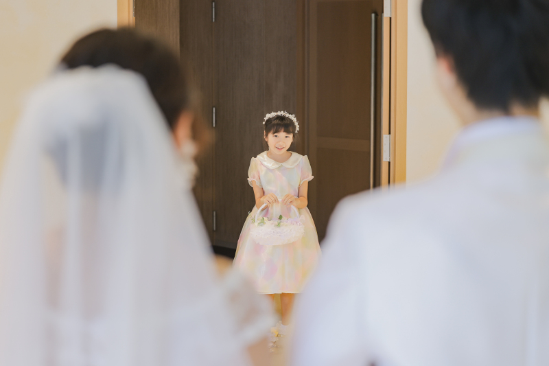 指輪交換の前に・・・