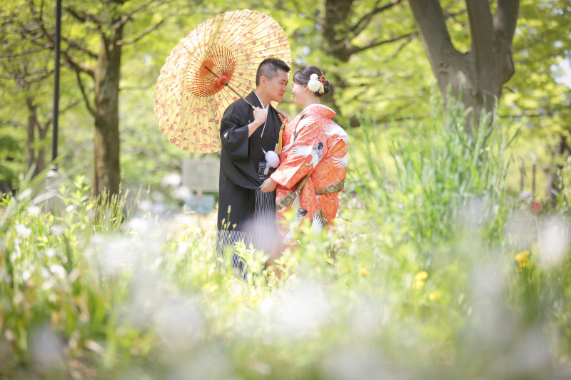 仲良しカットも