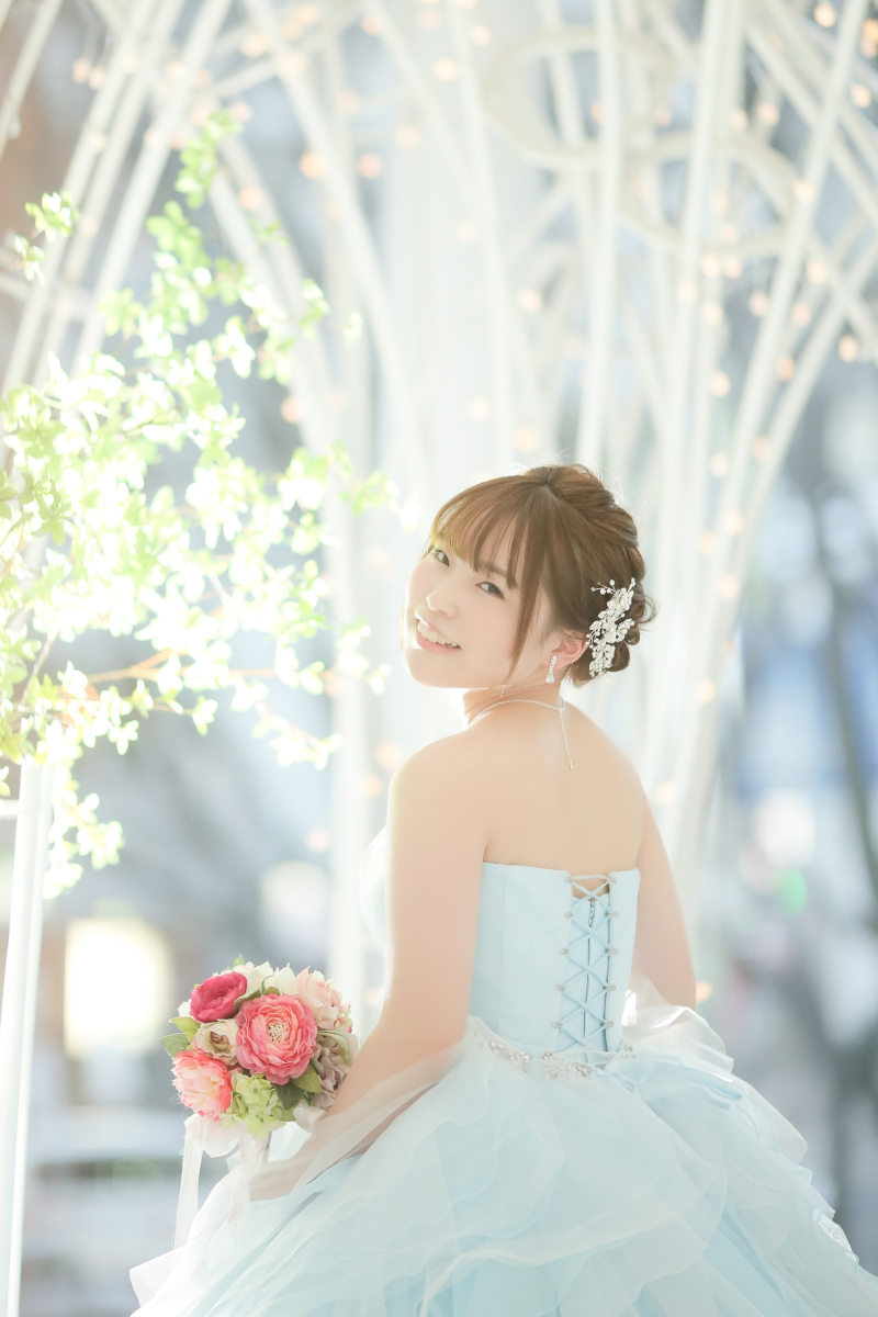 ソロカットはお二人の雰囲気に合わせて