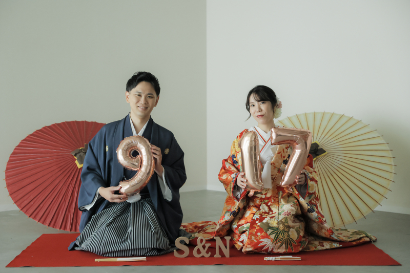 お持込み小物を使用したショット！