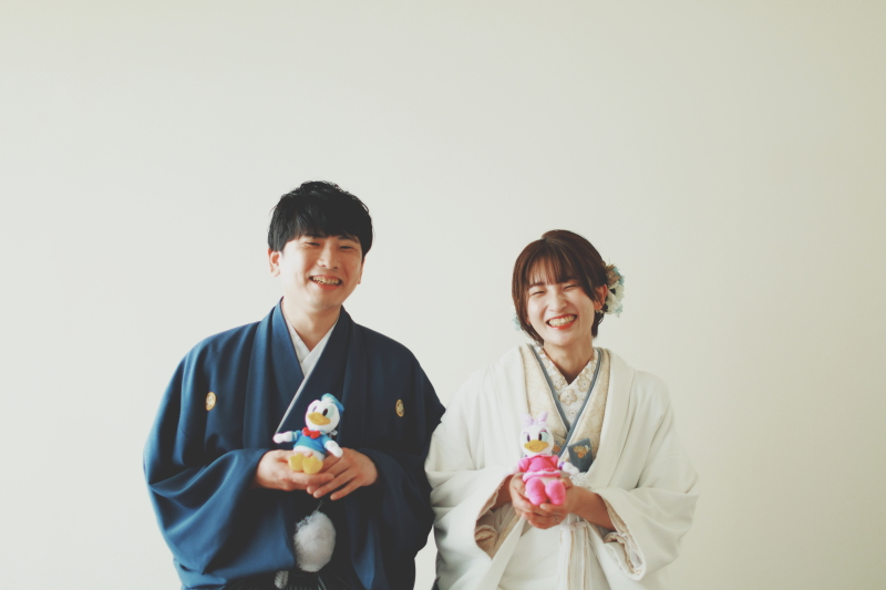 お好きなグッズで撮影♪