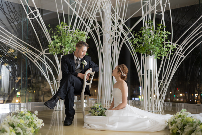 おすわりショット!