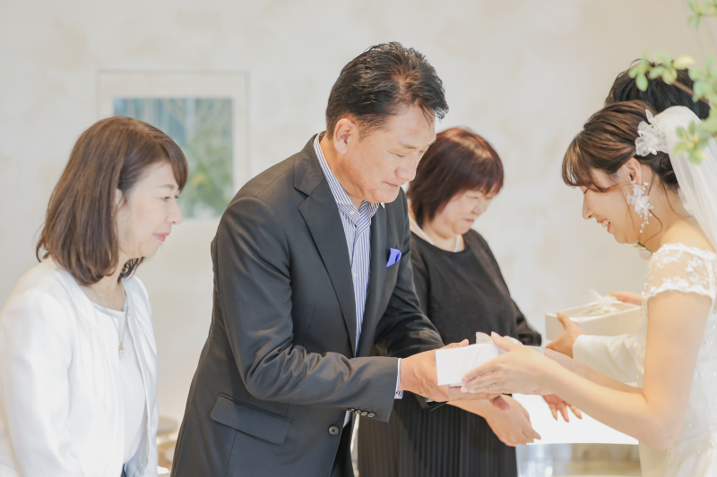 親御様へ感謝の気持ちを込めて・・