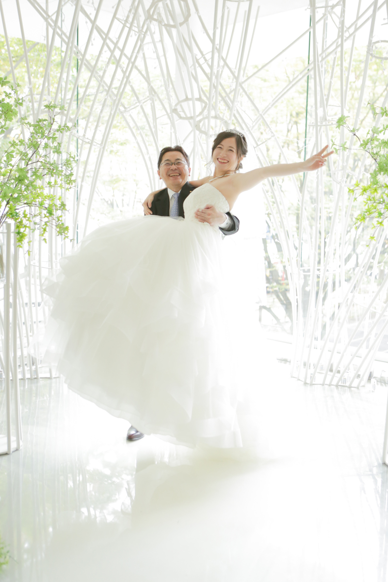 最後にはお父様に？？