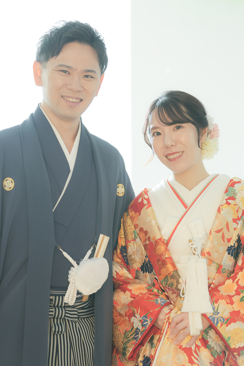 すてきな笑顔のおふたり