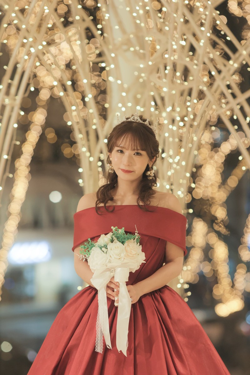 新婦様のソロショットも!