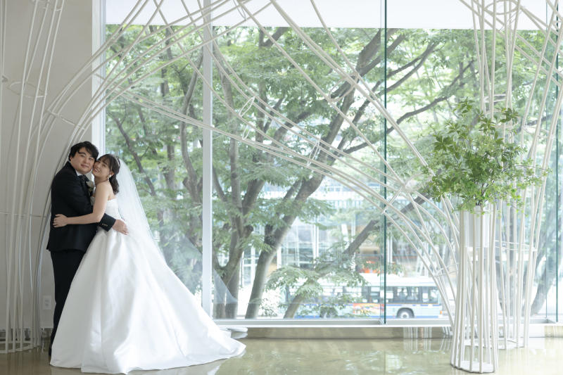 新緑の中での1枚!