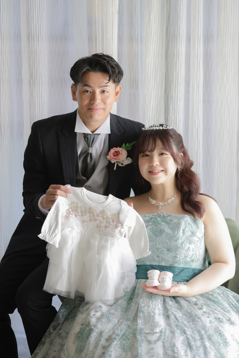 撮影グッズにお子様のお洋服も!