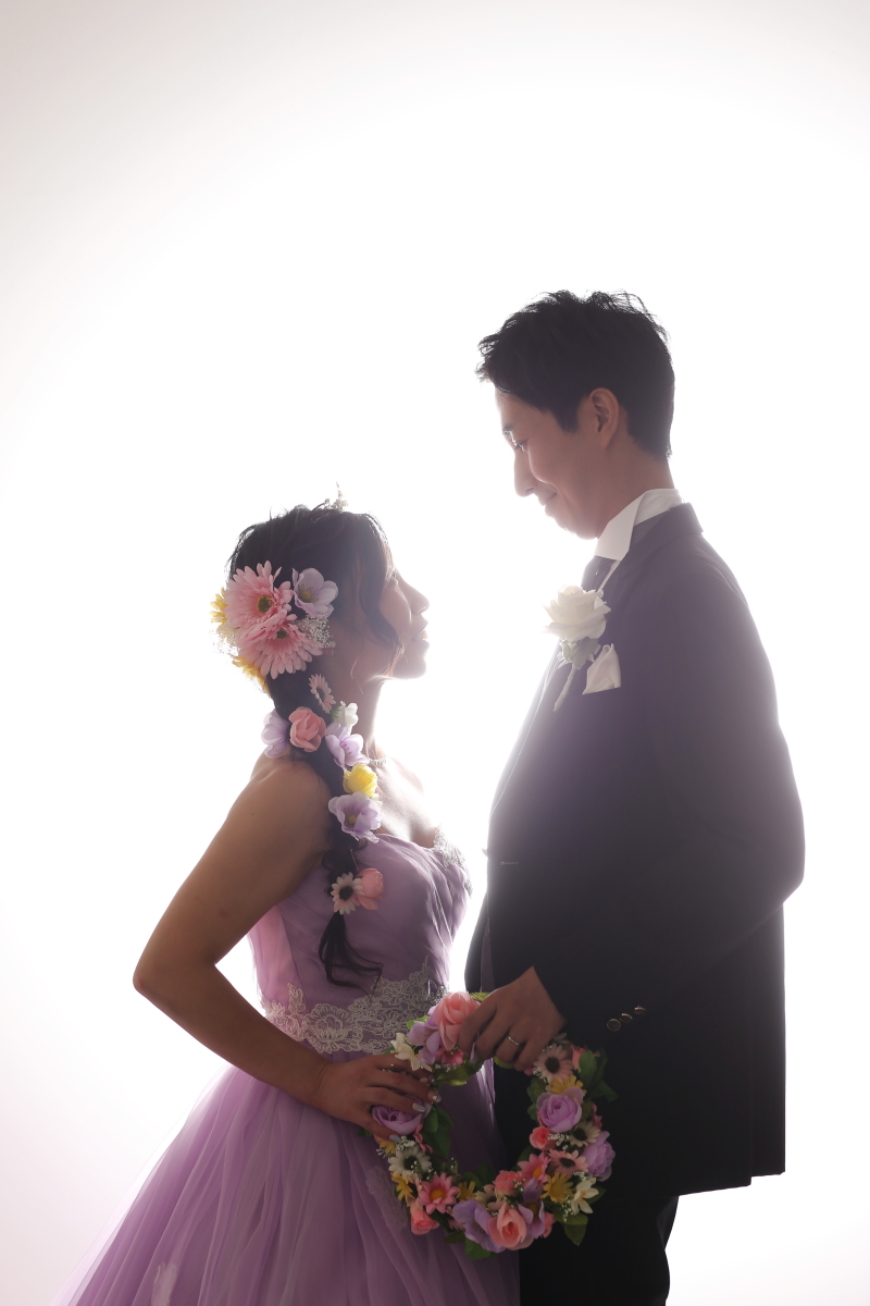 ロマンチックな撮影から