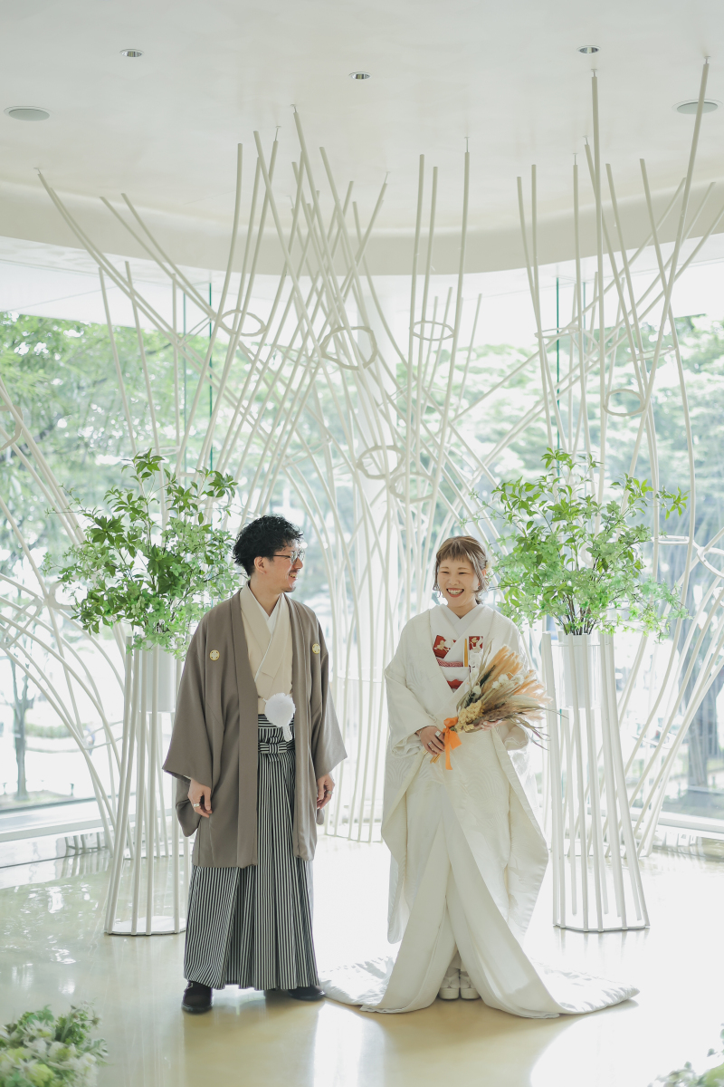 チャペルで和装を・・・