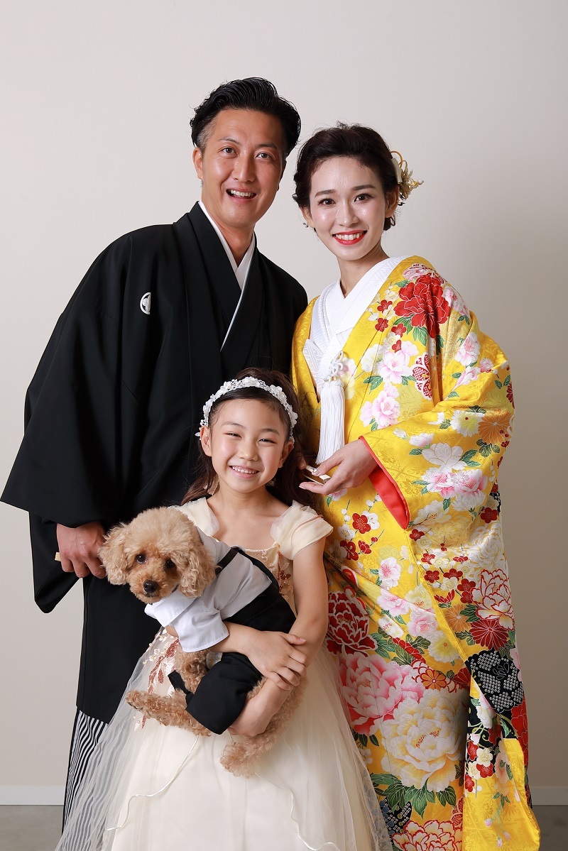 ファミリーフォトウェディング