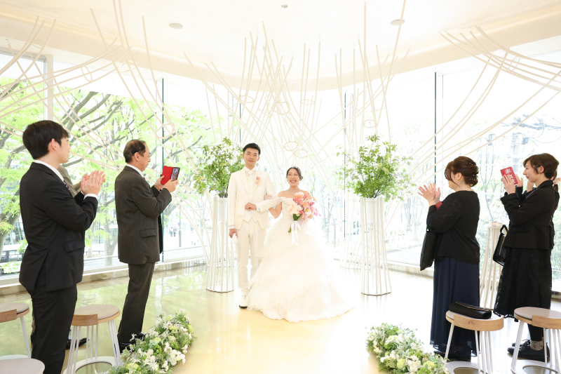 【おひろめフォト】家族と一緒に過ごすフォトウェディング♪