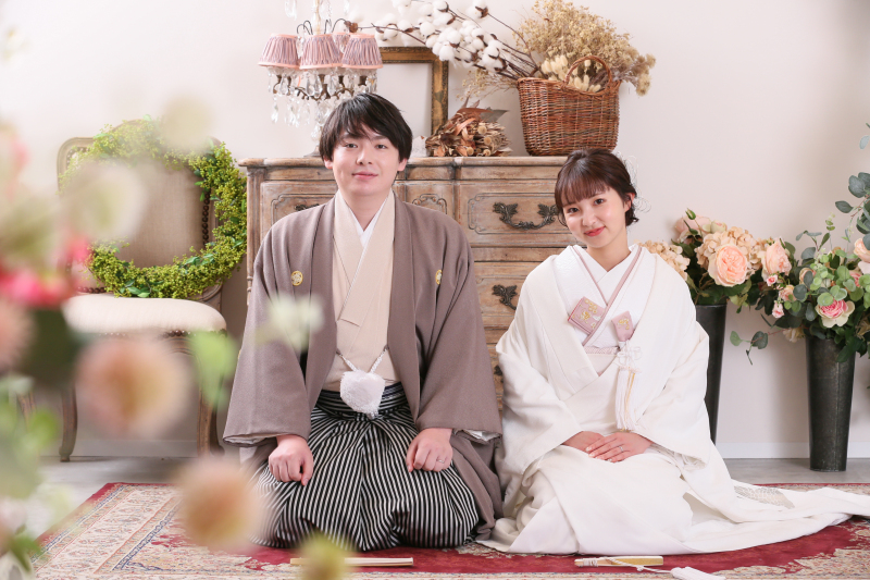 和装はスタジオで!