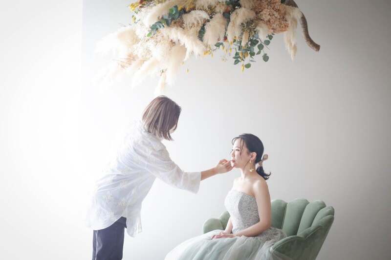 メイクシーンのオプションもお願い