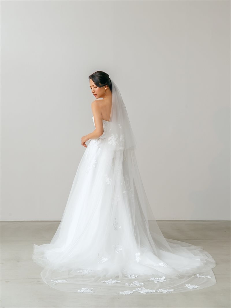 憧れのロングベール♪