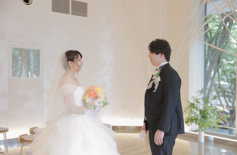 小さな結婚式　仙台店_撮影前に打ち合わせができる