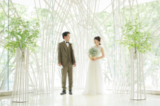 併設チャペルでの撮影