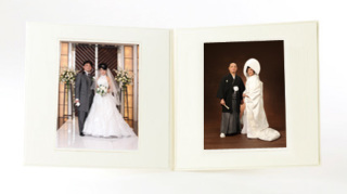 カレット２面ご両家様プレゼント用アルバム