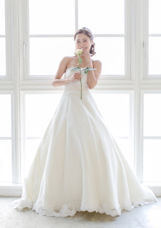 ウェディングドレスランクアップ