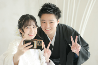 自身のカメラでの撮影