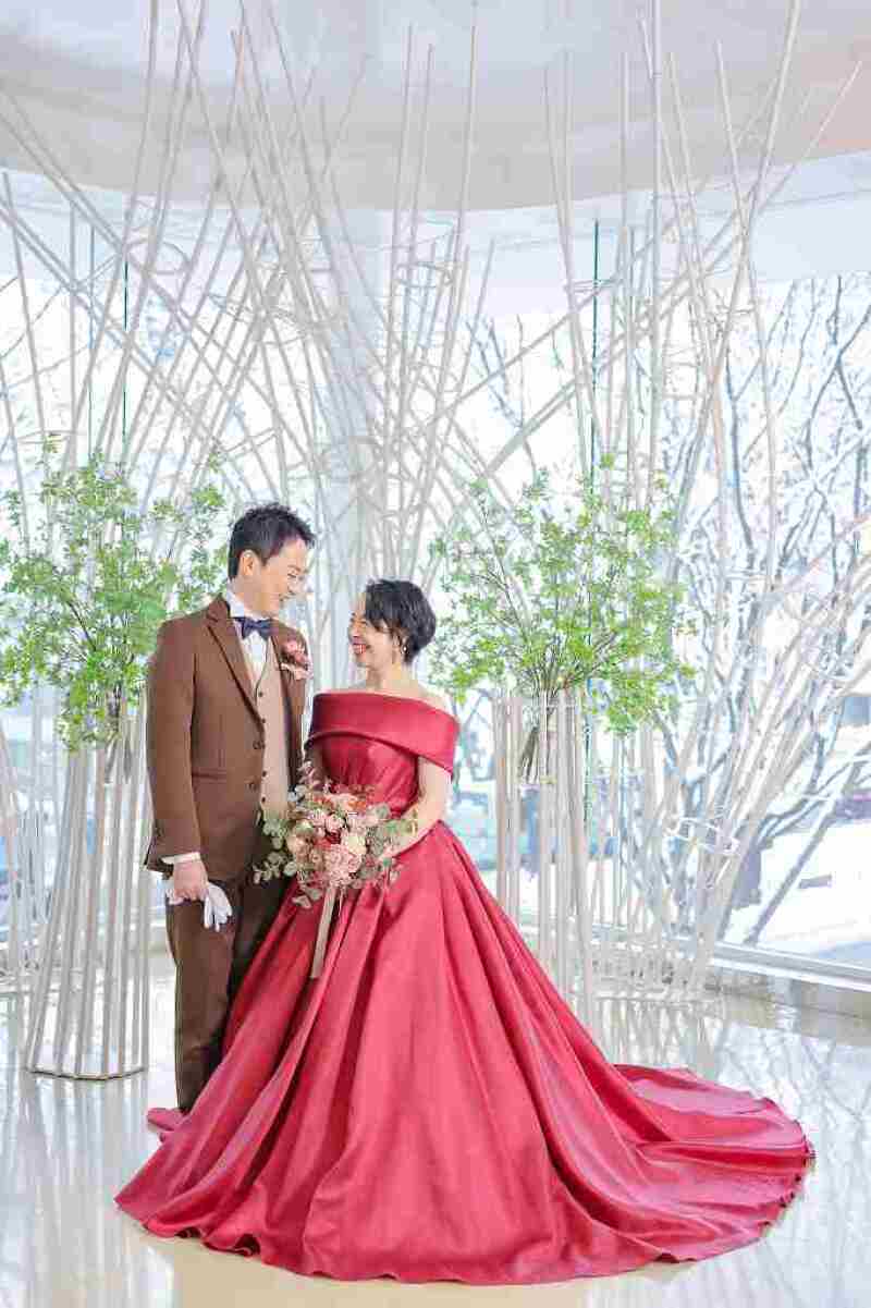 カラードレスもOK!