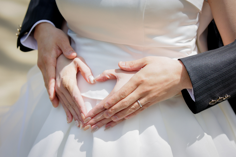 小さな結婚式　仙台店_マタニティフォトの撮影ができる