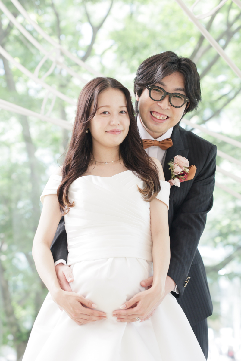 小さな結婚式　仙台店_マタニティフォトの撮影ができる