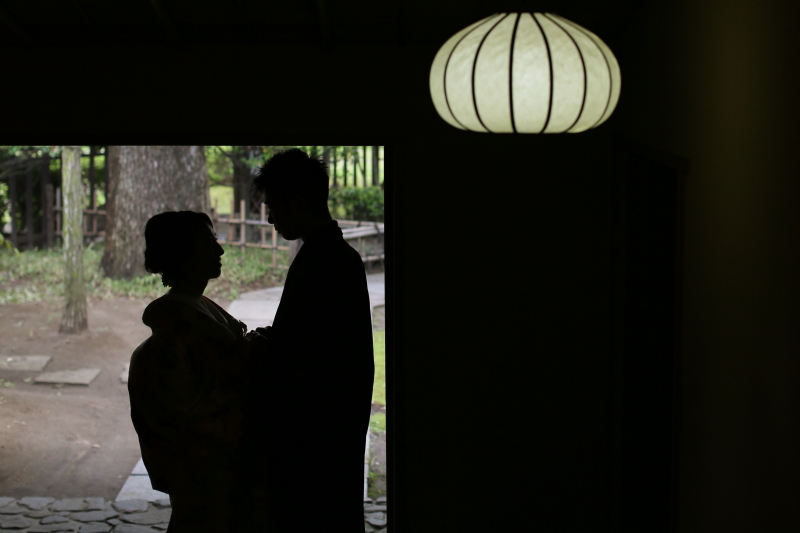 和装シルエット