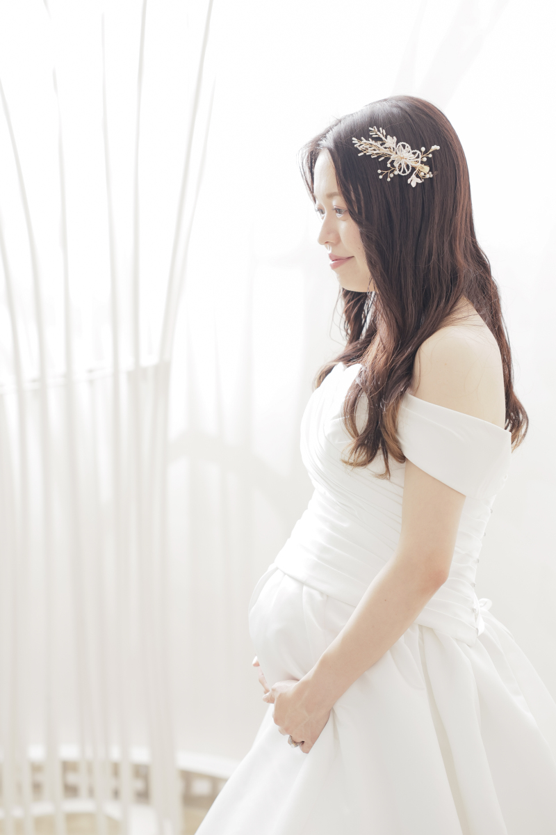 小さな結婚式　仙台店_マタニティフォトの撮影ができる