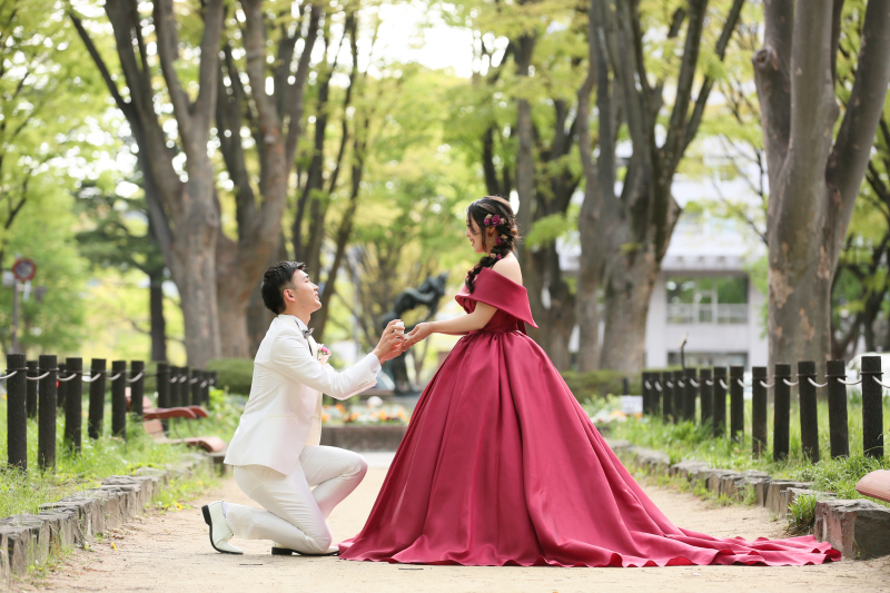 小さな結婚式　仙台店_撮影前に打ち合わせができる