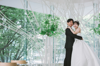 おふたりのかわいらしい笑顔！