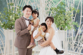 お子様参加の撮影も得意です