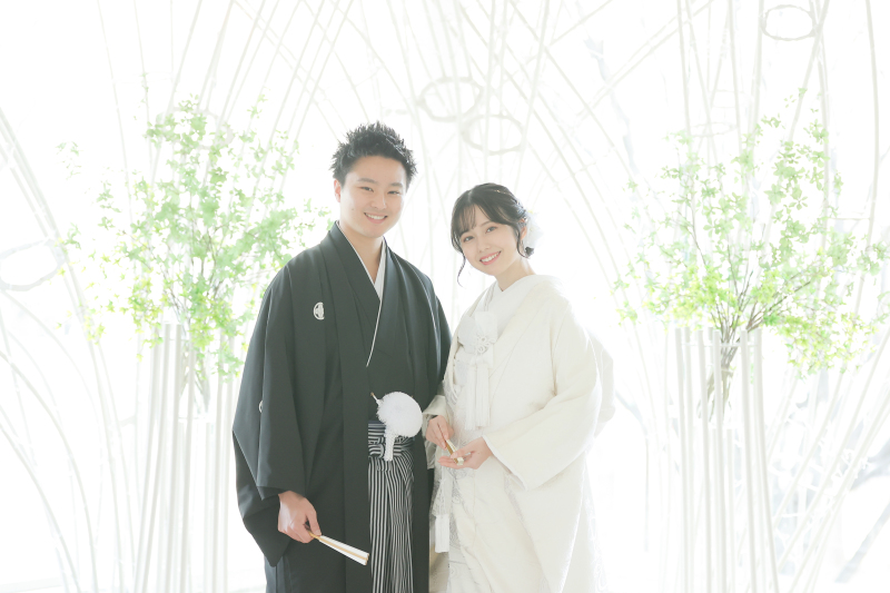 【結婚報告・年賀状にも◎】大切なご家族も一緒に撮影OK*