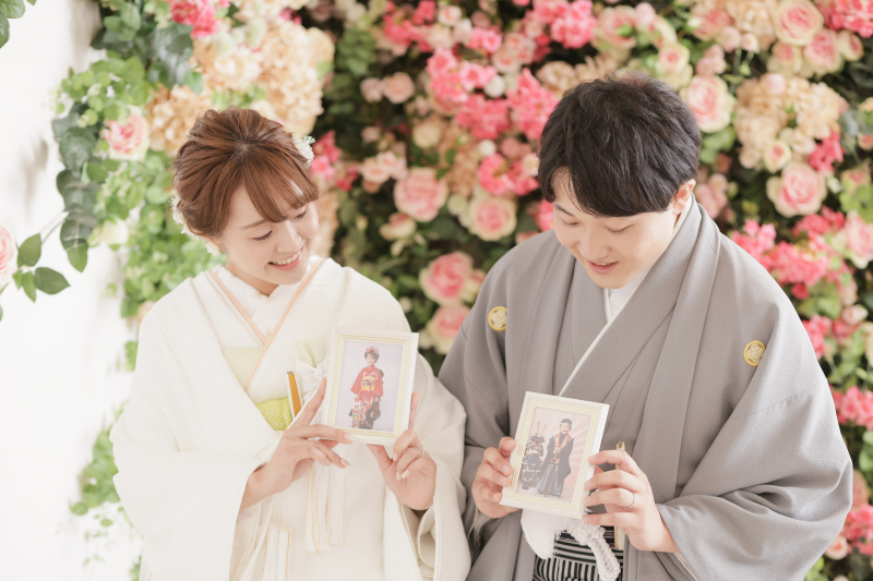 ★基本料金50%OFF★和装&洋装各1着_チャペルフォト+会食プラン|全データ&アルバム&6名分お食事代付☆