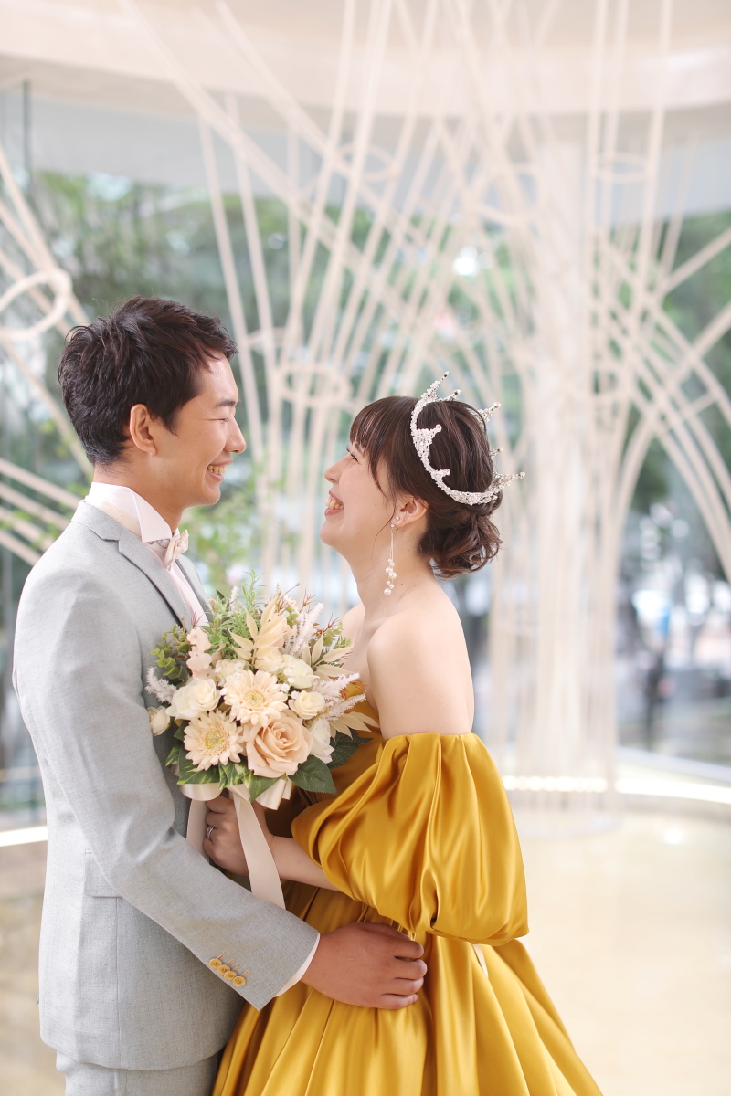 〈仙台店限定〉1Dayドレス1着プラン|全50カットデータ・花嫁ヘアメイク込※9.10月撮影