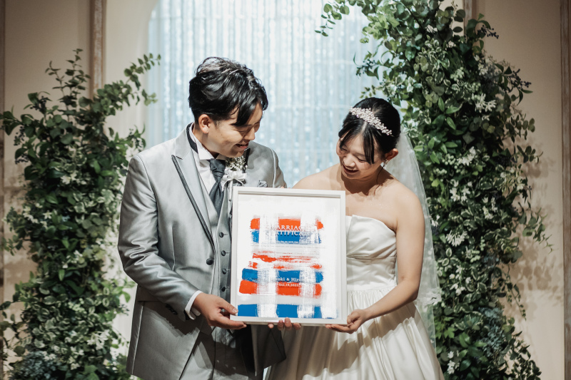 お客様ウェディングレポート