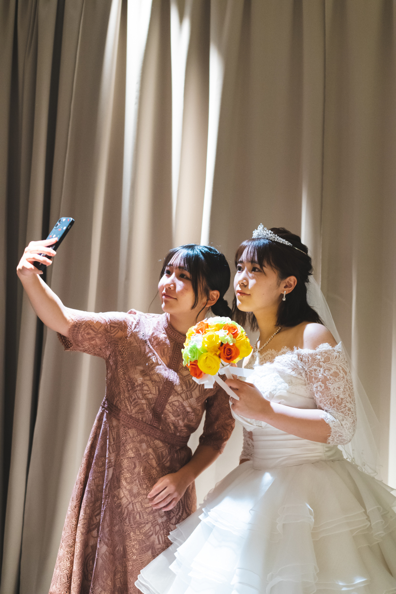 小さな結婚式 名古屋店_自分のカメラでも撮影できる