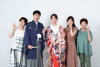 家族との撮影