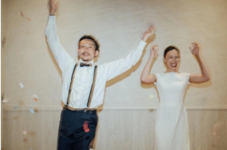 わーいわーいとはしゃいでもらい楽しい１枚も