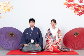 【結婚報告・年賀状にも◎】大切なご家族も一緒に撮影OK＊