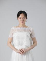 【新婦洋装付属品】White Beach(ﾌﾞﾗｳｽ)