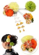 和装ﾍｯﾄﾞﾊﾟｰﾂ(ｵﾚﾝｼﾞﾋﾟﾝﾎﾟﾝﾏﾑ) 