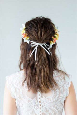 ヘッドアクセサリー（花冠(ｵﾚﾝｼﾞ) ）