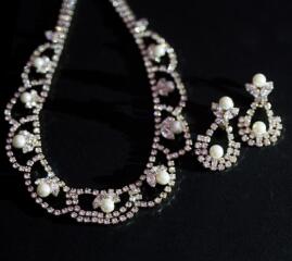 イヤリング＋ネックレス（HI-89(G)）