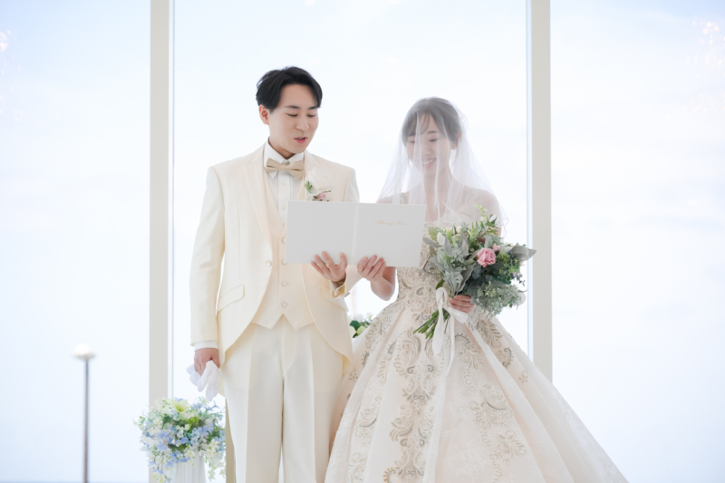 ご家族へ感謝を込めた感動の瞬間